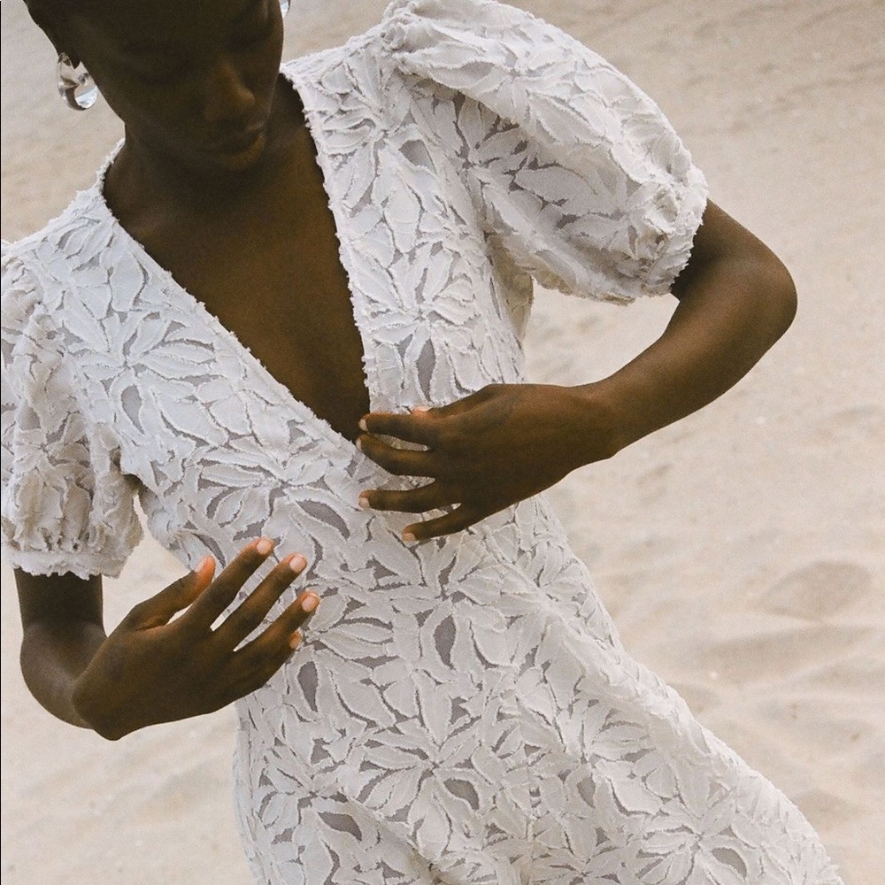 Ivory WRAY NYC Second Date dress $388.